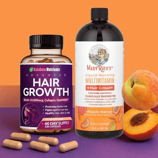 Combo  Maryruth + Hair Growth Crecimiento de Cabello